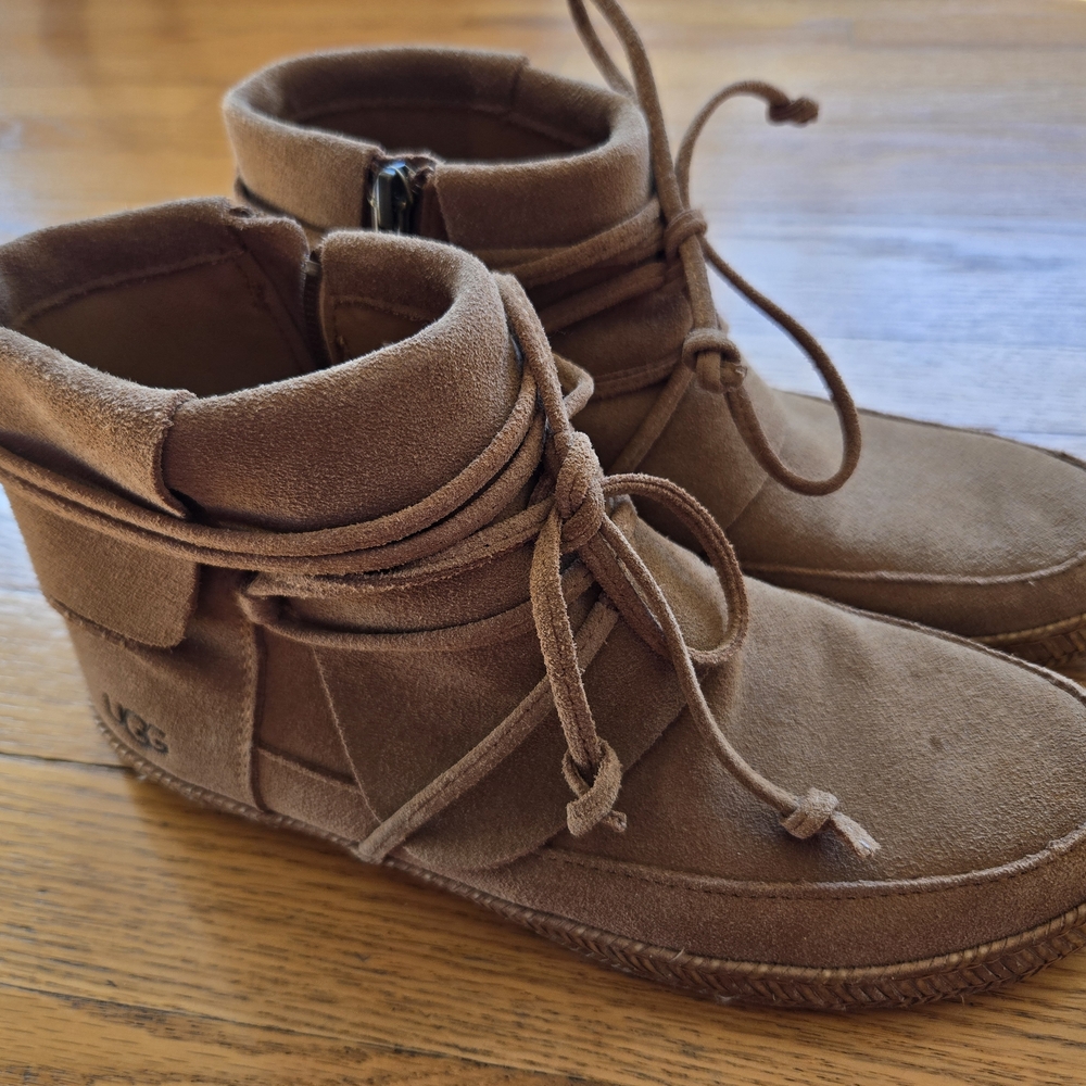 UGG Brown Suede Ankle Boots